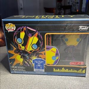 Funko Pop! Tees Infinity Saga Figure - Purple and Yellow
